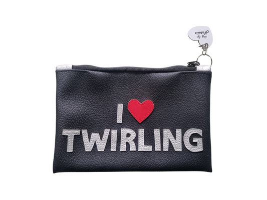 Toaletna torbica "I LOVE TWIRLING"